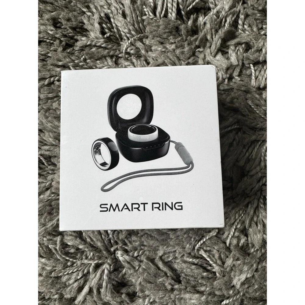 Smart Fitness Ring Health Tracker Sleep Monitor Bluetooth App Activity Tracker